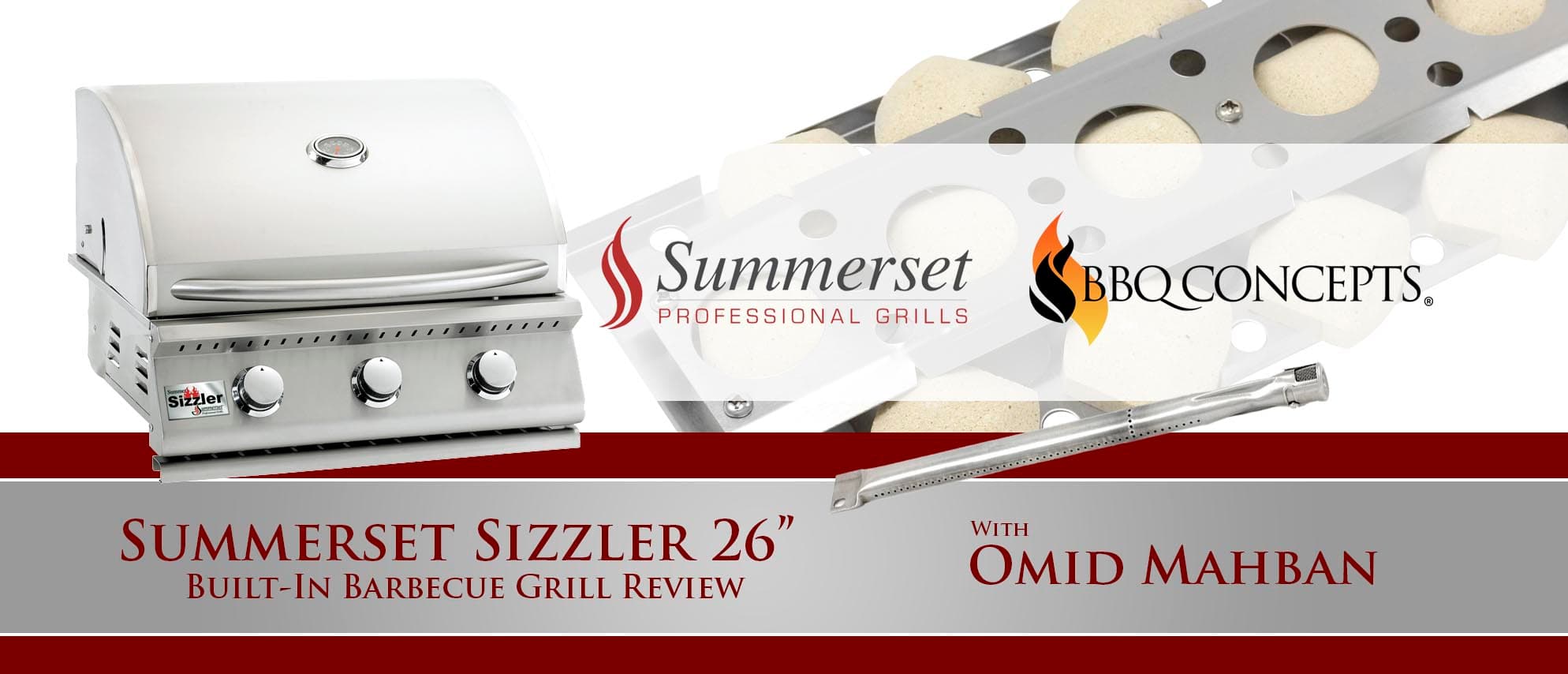 Summerset Sizzler 26″ Built-In Barbecue Grill Review with Omid Mahban