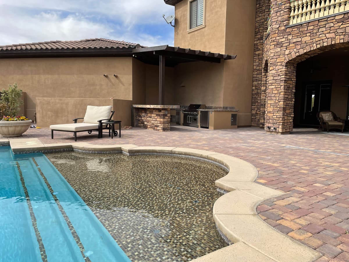 Patio cover with skylights