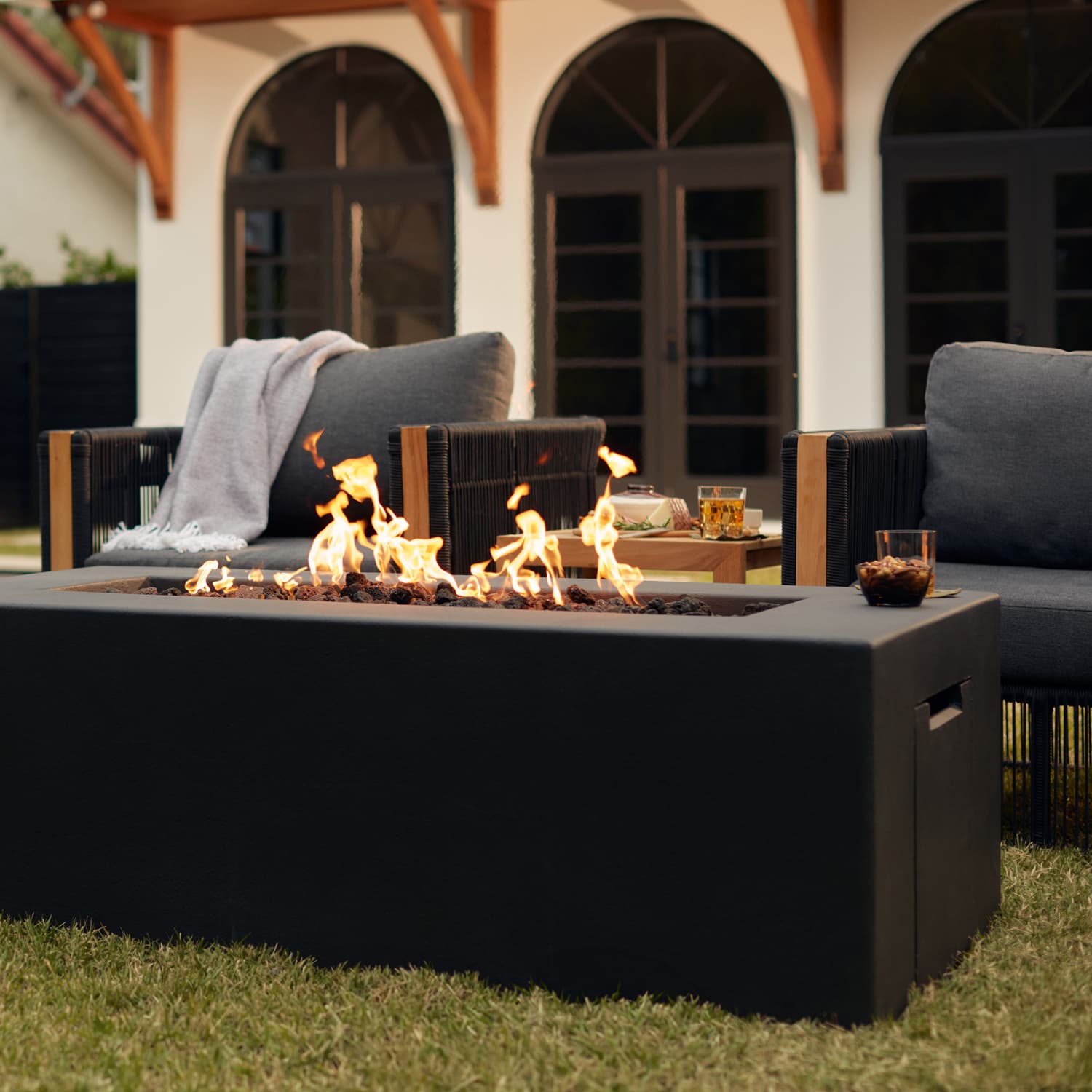 Blaze 60-Inch Fire Pit Table - LP - Image 1