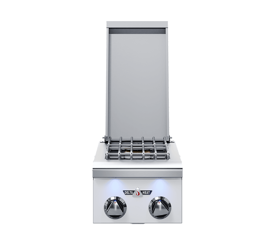Delta Heat Double Side Burner - Black thumbnail 3