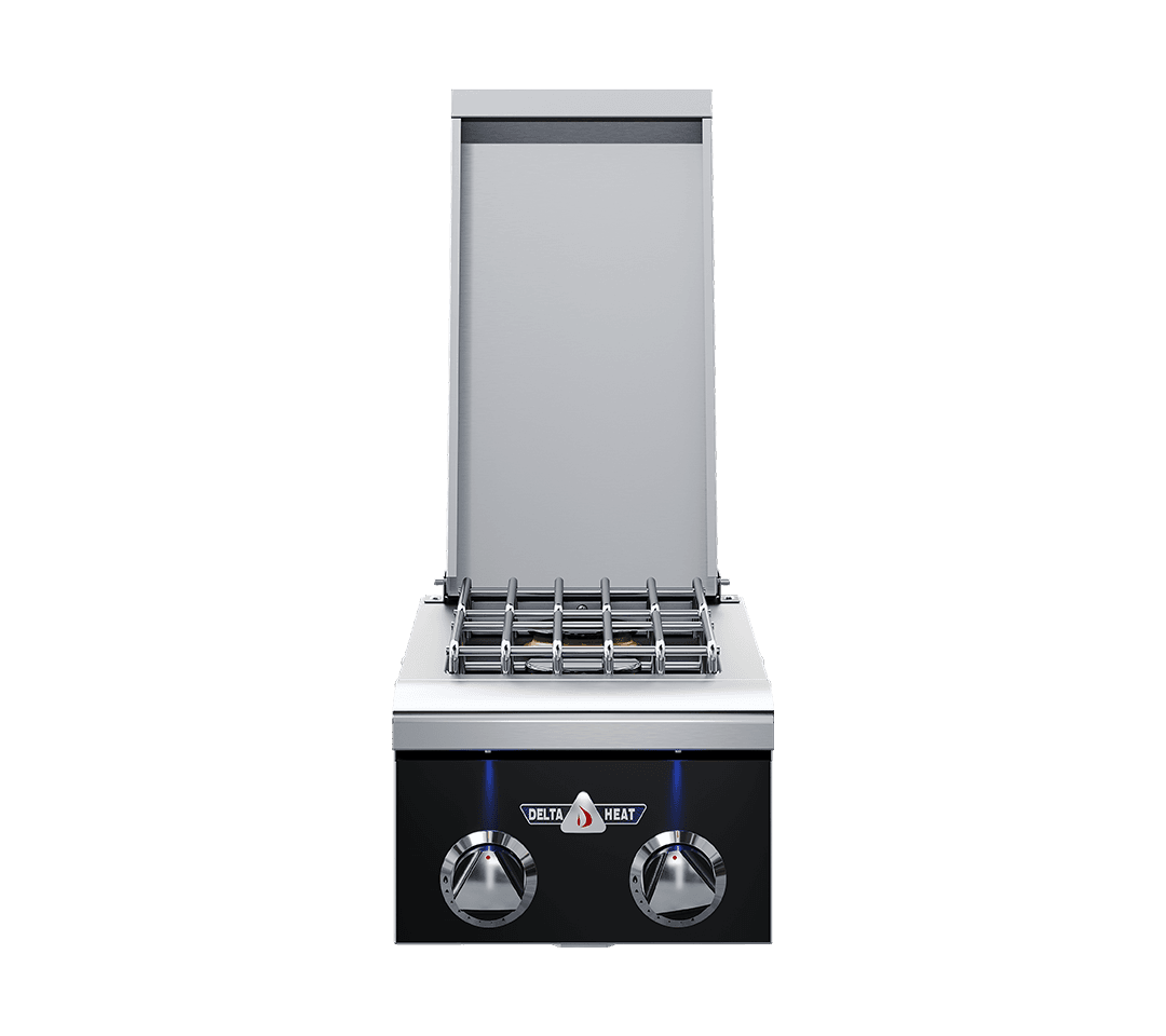 Delta Heat Double Side Burner - Silver thumbnail 2