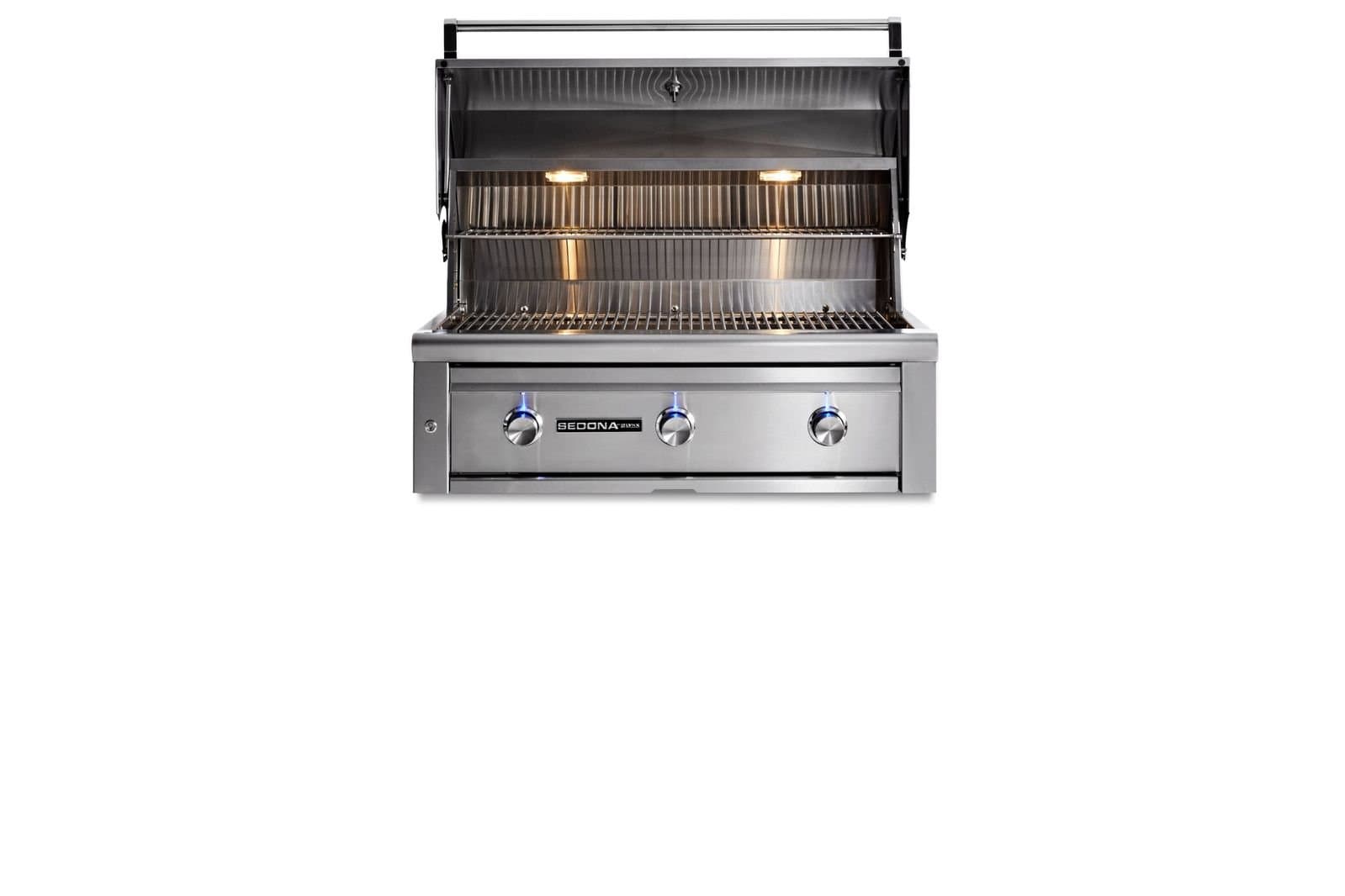 36" SEDONA BUILT-IN GRILL WITH 3 STAINLESS STEEL BURNERS (L601) thumbnail 3