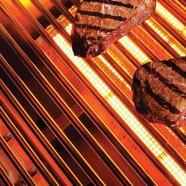36" SEDONA BUILT-IN GRILL WITH 1 PROSEAR INFRARED BURNER AND 2 STAINLESS STEEL BURNERS (L601PS) thumbnail 2