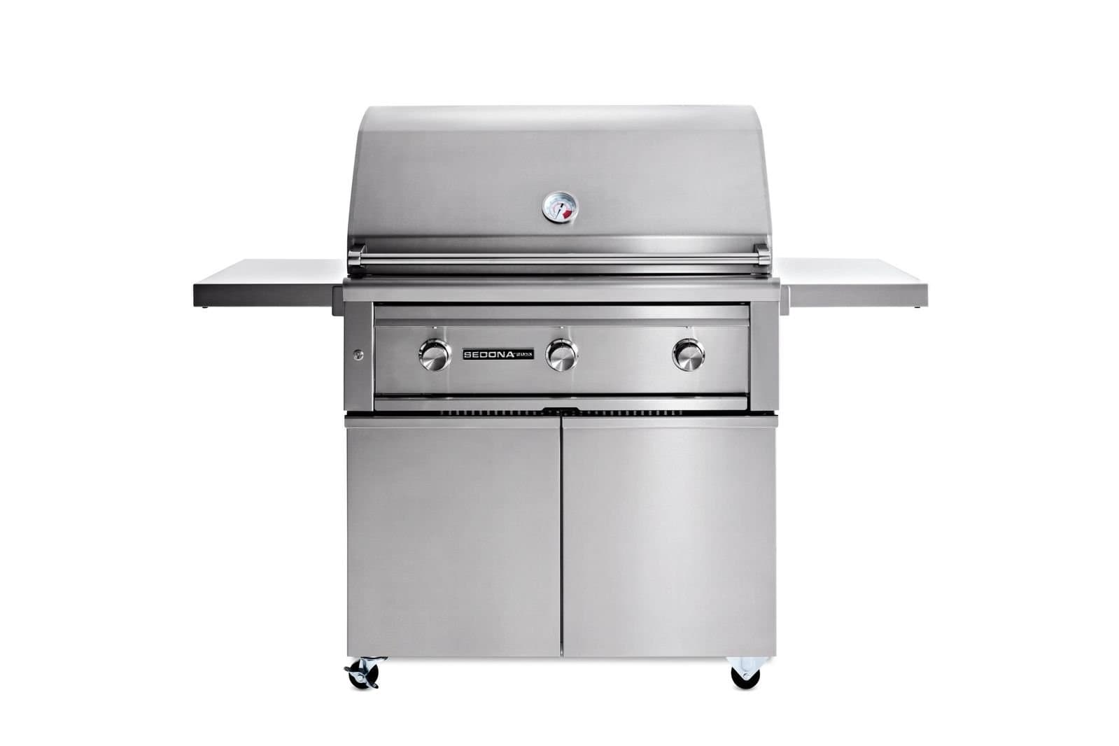 36" SEDONA FREESTANDING GRILL AND CART WITH 1 PROSEAR INFRARED BURNER AND 2 STAINLESS STEEL BURNERS (L601PSF) thumbnail 2