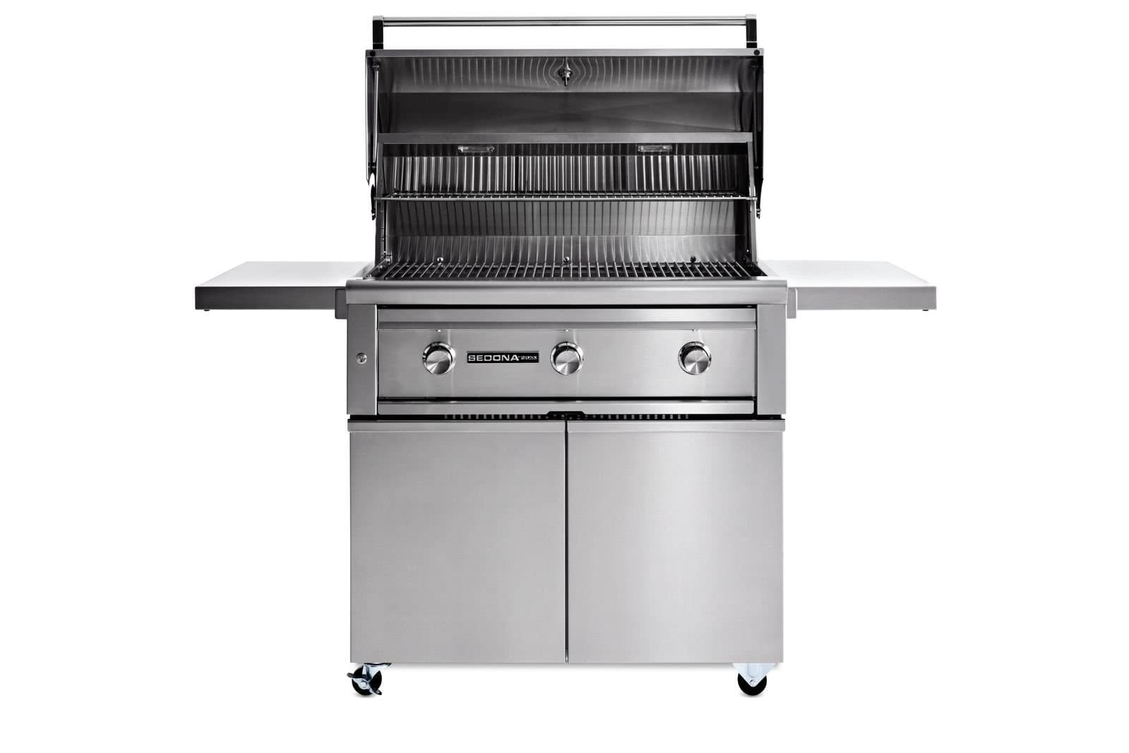 36" SEDONA FREESTANDING GRILL AND CART WITH 1 PROSEAR INFRARED BURNER AND 2 STAINLESS STEEL BURNERS (L601PSF) thumbnail 3