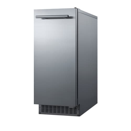 Summit 15" Outdoor Clear Icemaker with Pump