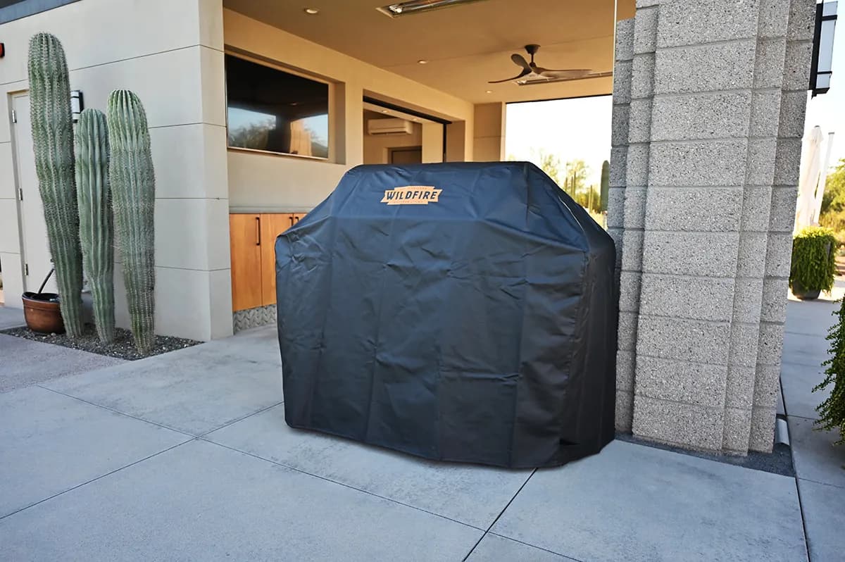 Wildfire Vinyl Grill Cart Cover - Image 1