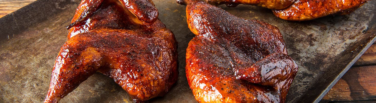Traeger Recipes – BBQ Halved Chickens by Doug Scheiding