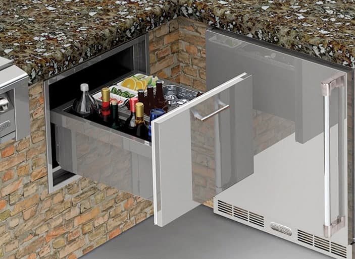 Alfresco Under-The-Counter Ice Drawer - Image 1