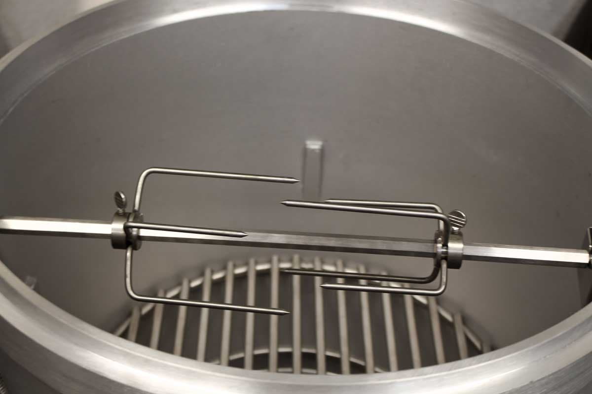 Blaze Kamado Rotisserie Kit with Waterproof Motor
