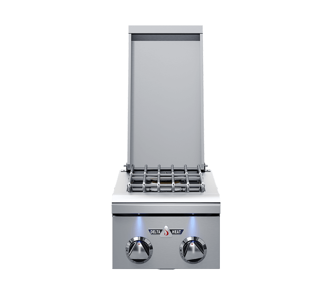 Delta Heat Double Side Burner - White - Image 1