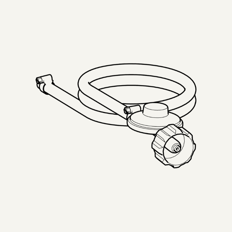 Gozney Dome Gen 2 Series Gas Regulator and Hose - US