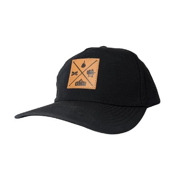 Cap Leather Patch Black - Image 1