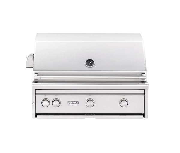 Lynx 36" Built-in Grill with Trident™ Burner and Rotisserie (L36TR)