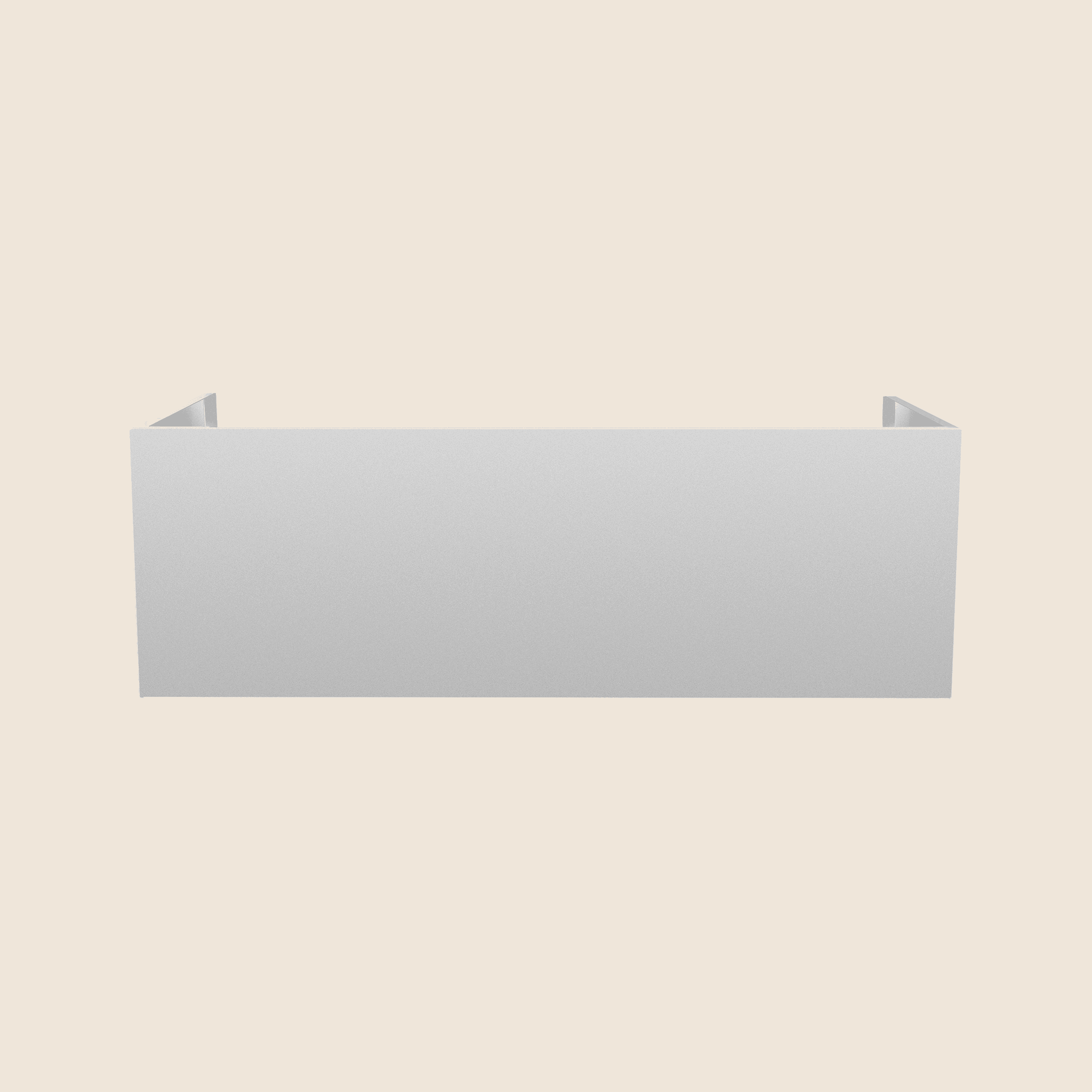 12" Duct Cover for 42-72" Vent Hood - Image 1