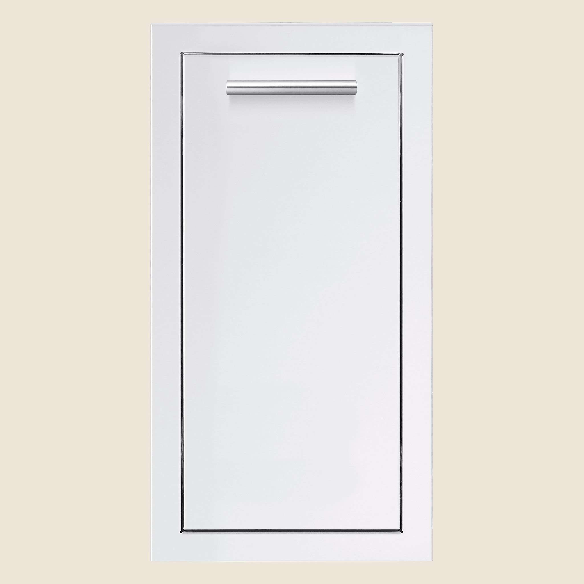 14" Narrow Trash Drawer w/ Masonry Frame - Image 1