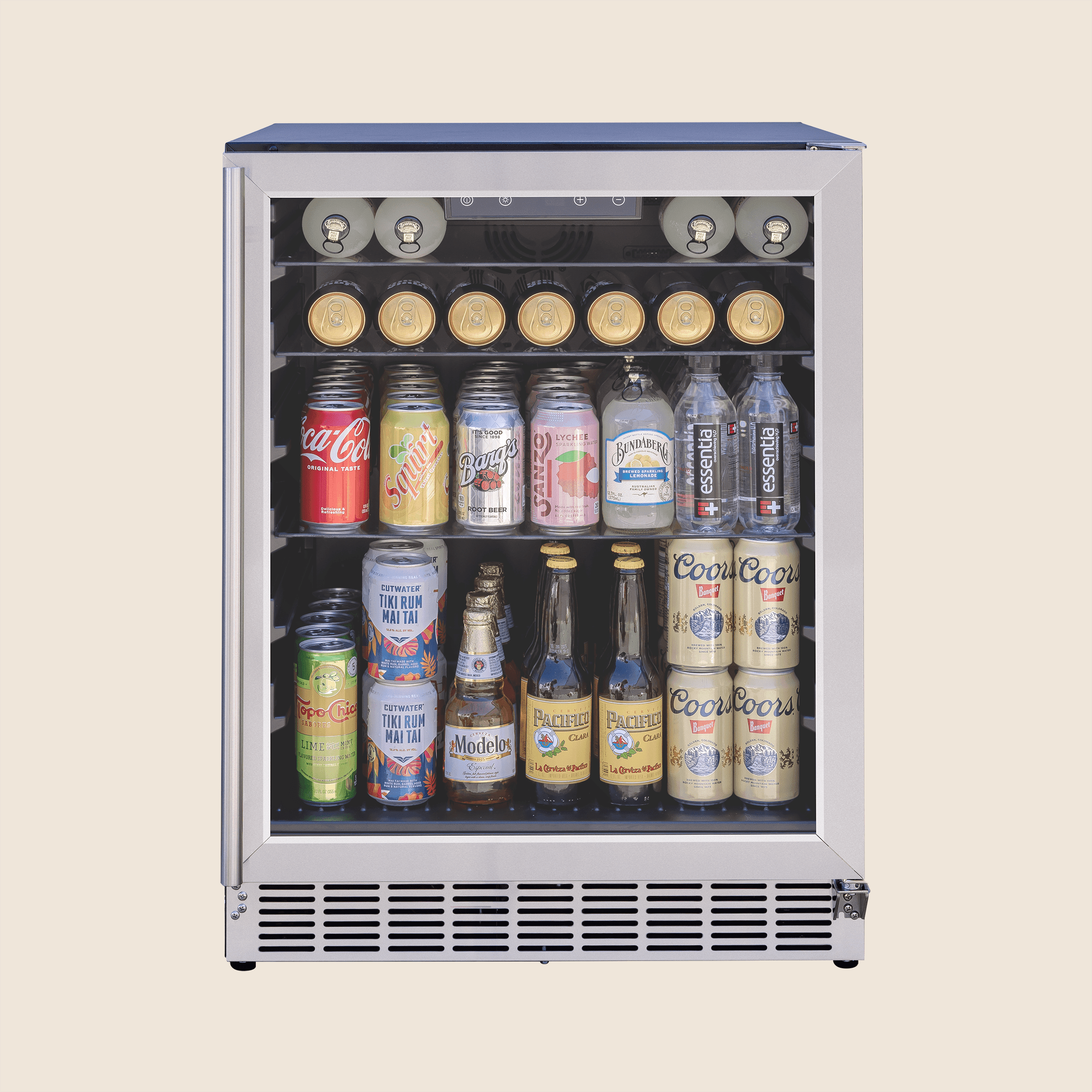 24" 5 Cu. Deluxe Outdoor Rated 2-Drawer Refrigerator