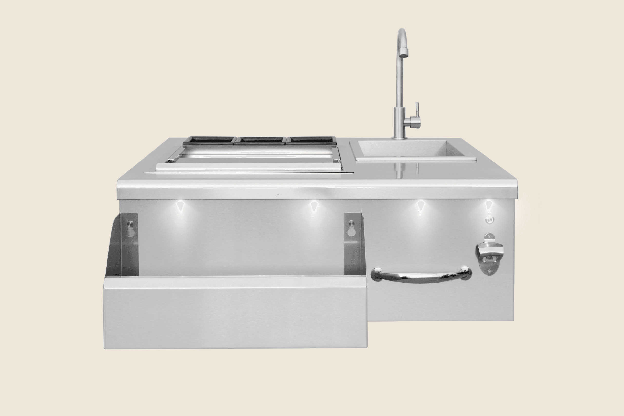 30" Beverage & Prep Station